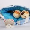 A Bag Of Kawaii Neko Cat Pudding Dolls  |  Cute Stuffed Animals