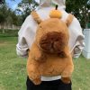 Adorable Capybara Plush Backpack – Limited Edition  |  Cute Stuffed Animals