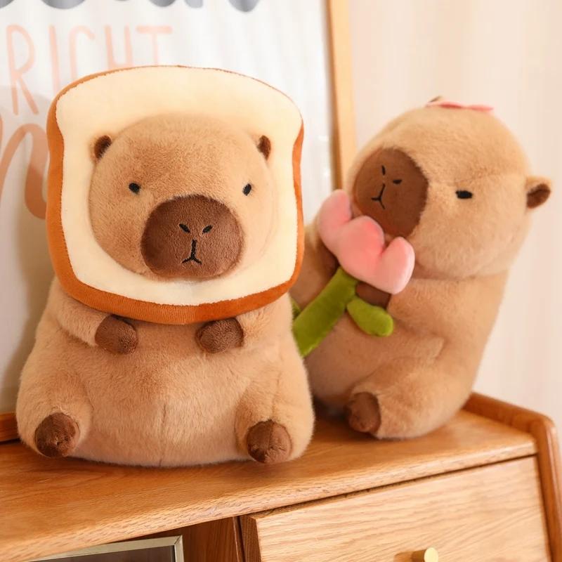 Kawaii Adorable Dressed Up Capybara Stuffed Animal (30Cm)  |  Cute Stuffed Animals