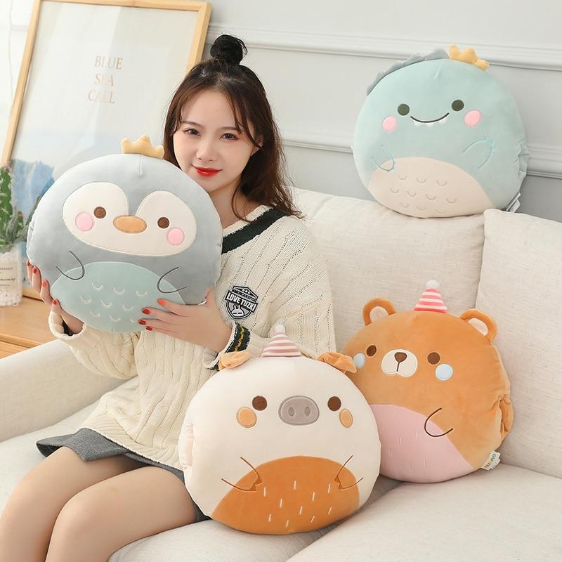 Kawaii Animal Cushion Hand Warmer – Limited Edition  |  Pillows