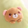 Kawaii Avocado Stuffed Bear Plush Pillow  |  Fruit