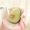 Kawaii Avocado Stuffed Bear Plush Pillow  |  Fruit