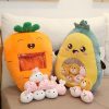 Kawaii Bag Of Fruit Stuffed Plush Dolls – Limited Edition  |  Cute Stuffed Animals