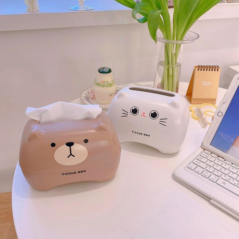 Kawaii Bear Cat Style Tissue Box – Limited Edition  |  Tissue Box