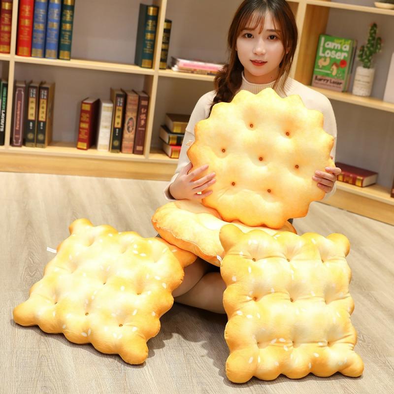 Kawaii Biscuit Cushion Pillow Cushion – Limited Edition  |  Pillows