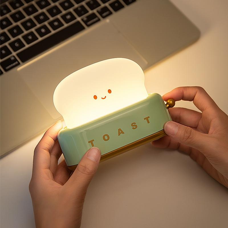 Kawaii Bread Toast Led Night Lamp – Limited Edition  |  Kawaii Lamps