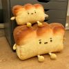 Kawaii Bread Toasty Plush (40Cm) – Limited Edition  |  Pillows