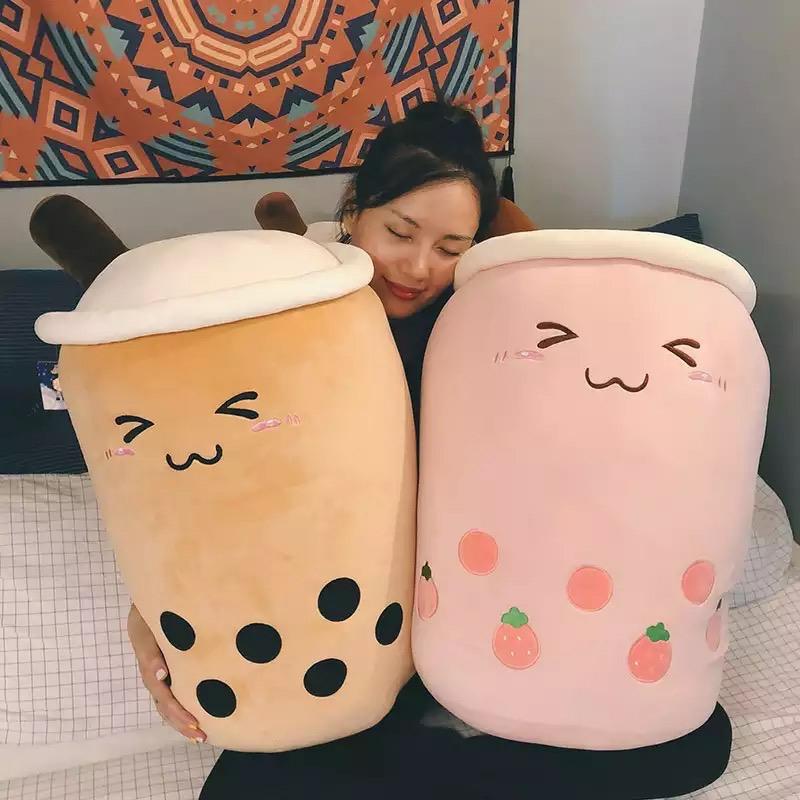 Kawaii Bubble Milk Tea Plush Xl (50Cm)  |  Giant Stuffed Animals