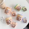 Kawaii Bubble Tea Earphone Protective Case  |  Earphone Case