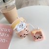 Kawaii Bubble Tea Earphone Protective Case  |  Earphone Case