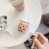 Kawaii Bubble Tea Earphone Protective Case  |  Earphone Case