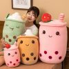 Kawaii Bubble Tea Fruit Series Plush Xl (50Cm)  |  Boba