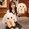 Kawaii Bunny Carrot Long Ears Plush Xl (50Cm)  |  Bunny