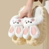 Kawaii Bunny Ears Plush Slippers – Limited Edition  |  Slippers