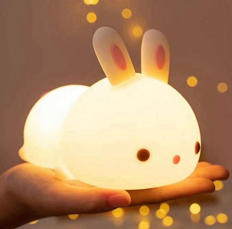 Kawaii Bunny Ears Usb Silicone Lamp – Limited Edition  |  Kawaii Lamps