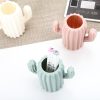 Kawaii Cactus Stationery Holder  |  Desk Accessories