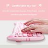 Kawaii Candy Cat Wireless Keyboard Mouse Set – Limited Edition  |  Desk Organizers