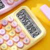 Kawaii Candy Pastel Style Mechanical Calculator – Limited Edition  |  Pencil Cases