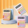 Kawaii Candy Pastel Style Mechanical Calculator – Limited Edition  |  Pencil Cases