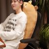 Kawaii Capybara Long Animal Roll Pillow (110Cm) – Jumbo Edition  |  Giant Stuffed Animals