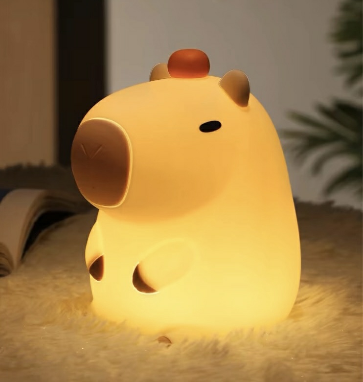 Kawaii Capybara Usb Night Lamp – Limited Edition  |  Kawaii Lamps