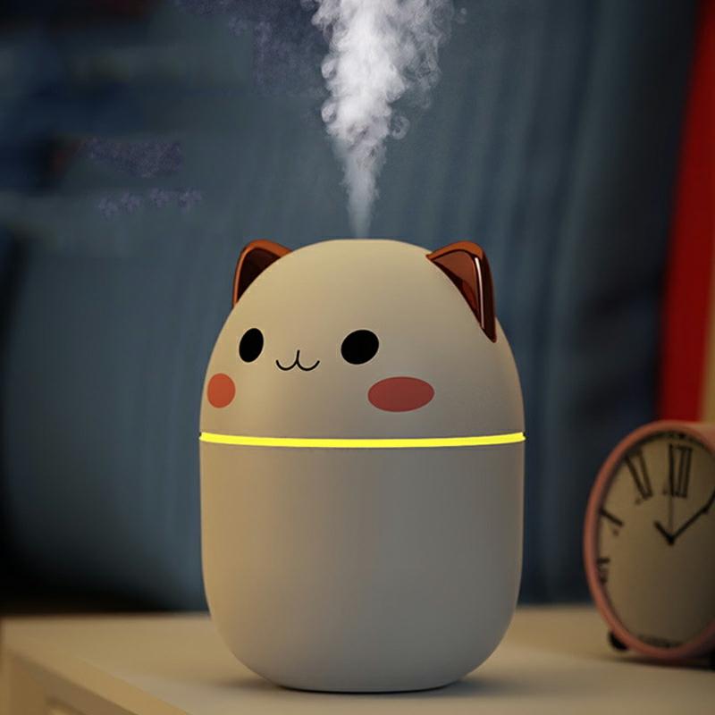 Kawaii Cat Lamp Usb Air Humidifier – Limited Edition  |  Kawaii Lamps