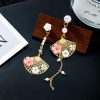 Kawaii Cherry Blossom Fan Earrings – Limited Edition  |  Earrings