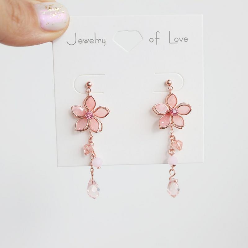 Kawaii Cherry Blossom Petal Earrings – Special Edition  |  Earrings