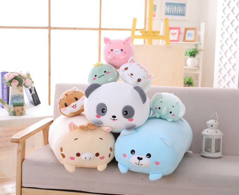 Kawaii Chubby Mochi Animal Dolls Xl (50Cm)  |  Cute Stuffed Animals