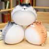 Kawaii Chubby Round Cat Plush Xl (50Cm)  |  Cute Stuffed Animals