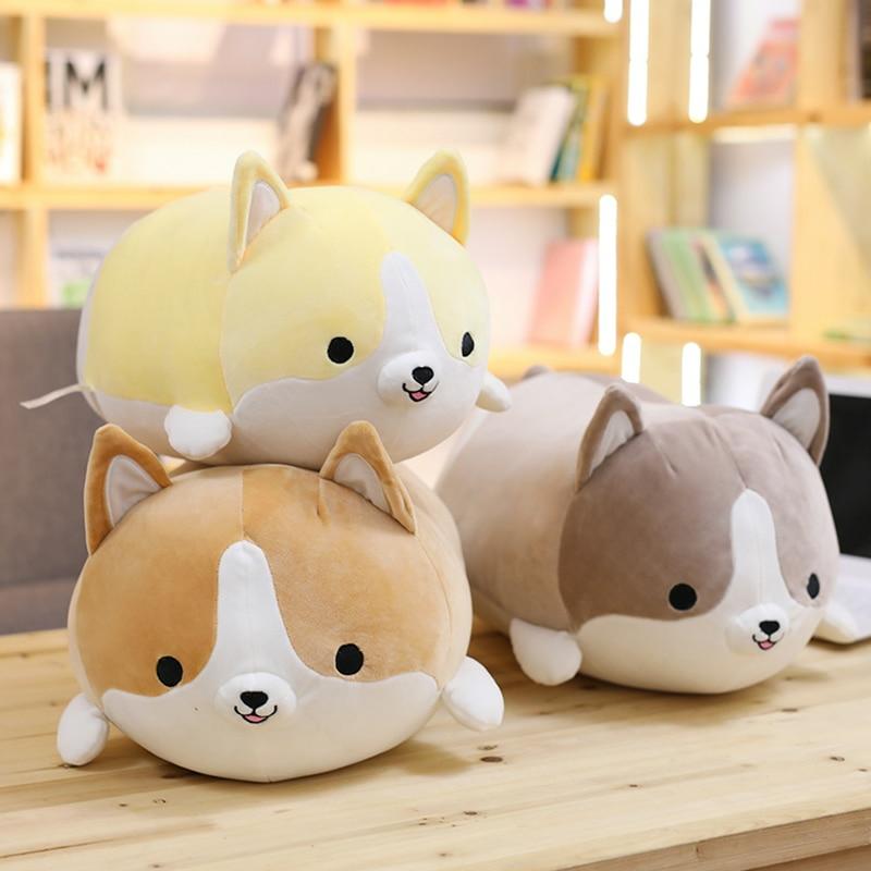 Kawaii Corgi Chubby Plush (30Cm)  |  Shiba