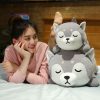 Kawaii Cuddle Series Husky Shiba Inu Plush (45Cm)  |  Cute Stuffed Animals