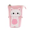 Kawaii Cute Kitty Cat Canvas Pencil Case  |  Pencil Cases