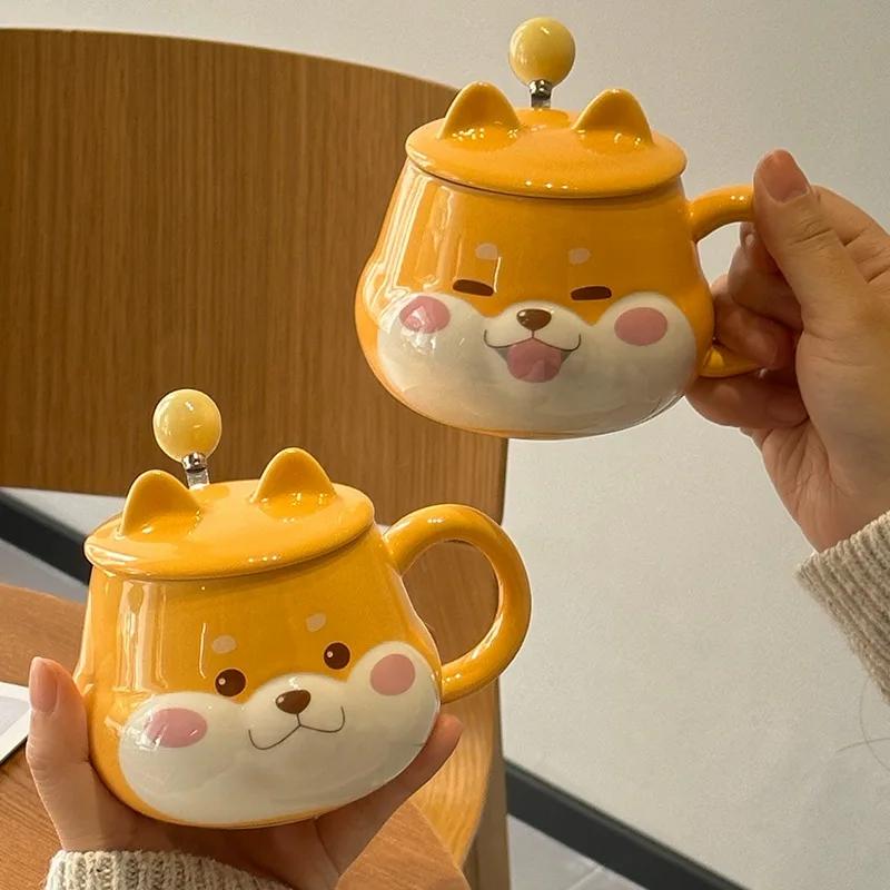 Kawaii Cute Shiba Inu Ceramic Cup – Limited Edition  |  Bottles