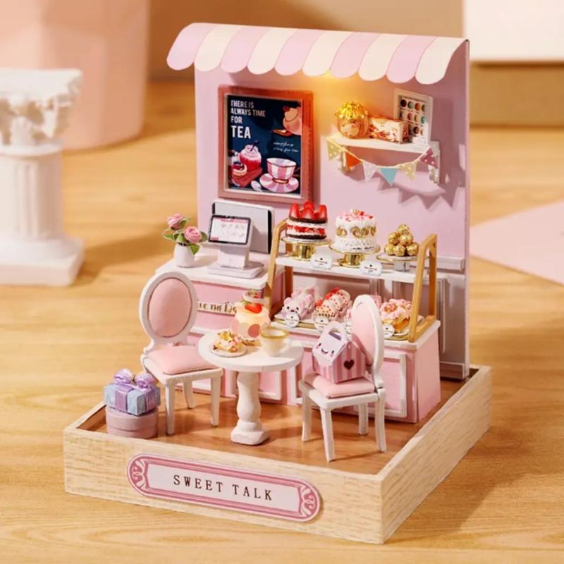 Kawaii Diy Cake Studio Furniture Dollhouse – Limited Edition  |  Doll House