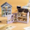 Kawaii Diy Mini Wooden Cottage Dollhouse  |  Doll House