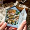 Kawaii Diy Mini Wooden Cottage Dollhouse  |  Doll House