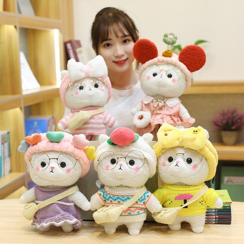 Kawaii Dressed Up Sheep Plush Doll (30Cm) – Limited Edition  |  Cute Stuffed Animals