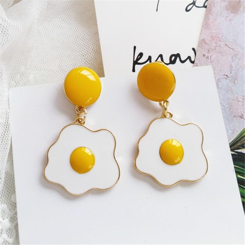 Kawaii Egg Yolk Earrings – Limited Edition  |  Earrings