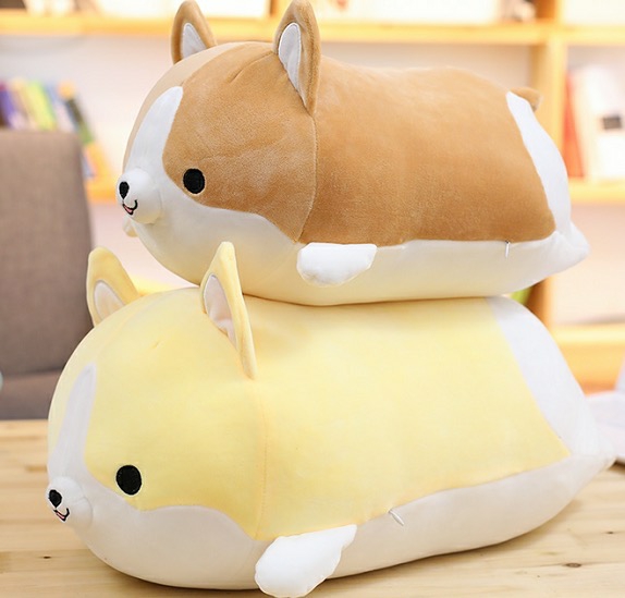 Kawaii Fat Corgi Plush Xl (50Cm) – Large Edition  |  Cute Stuffed Animals