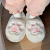 Kawaii Fluffy Cat Paw Cozy Slippers – Limited Edition  |  Slippers