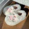 Kawaii Fluffy Cat Paw Cozy Slippers – Limited Edition  |  Slippers