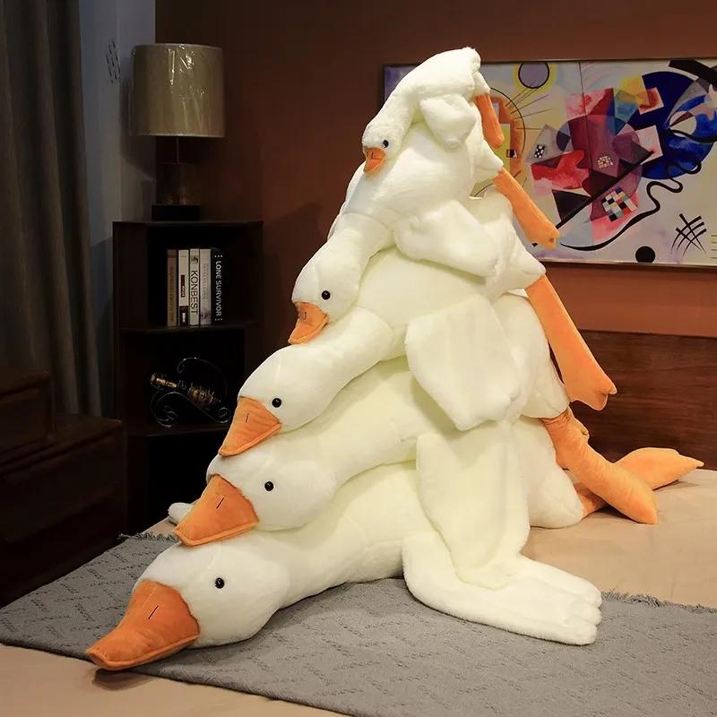 Kawaii Fluffy Goose Plush Jumbo Edition (120Cm)  |  Giant Stuffed Animals