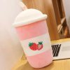 Kawaii Fruit Bubble Tea Plush Xl (65Cm)  |  Pillows