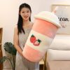 Kawaii Fruit Bubble Tea Plush Xl (65Cm)  |  Pillows