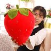 Kawaii Fruit Series Strawberry Plush Xl  |  Fruit