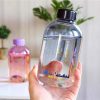 Kawaii Galaxy Stars Glass Bottle (600Ml)  |  Bottles