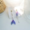 Kawaii Glitter Korea Style Sea Earrings  |  Earrings