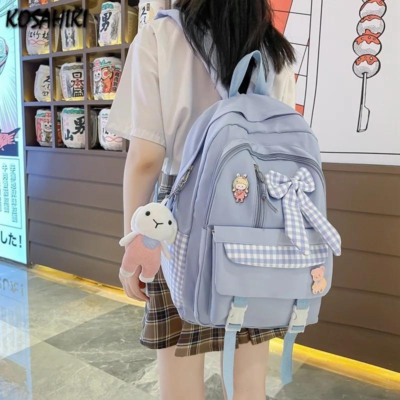 Kawaii Harajuku Bow Tie Preppy Style Backpack – Limited Edition  |  Bags