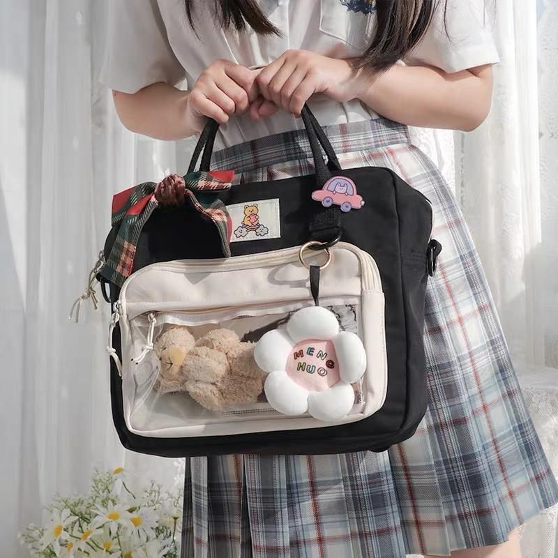 Kawaii Ita Style College Harajuku Shoulder Bag  |  Bags